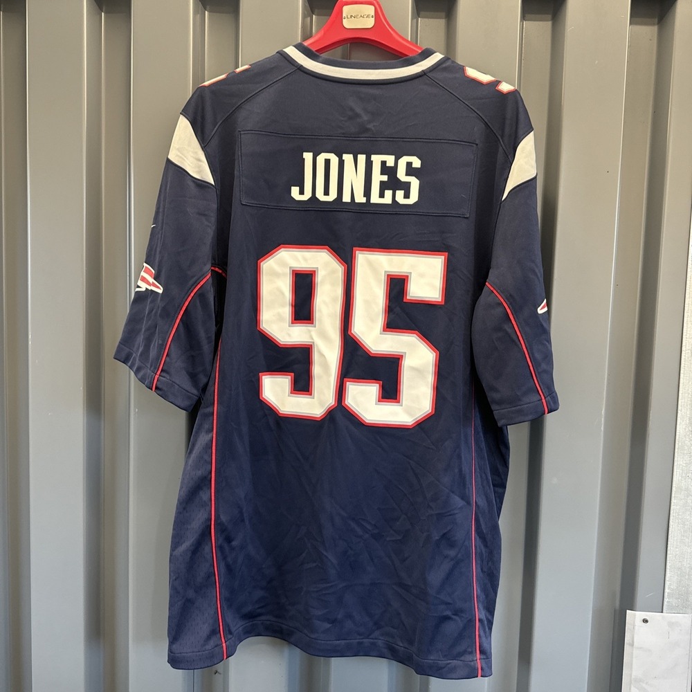 New England Patriots‎ Chandler Jones NFL Football Nike On Field Jersey Size XL